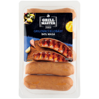 Tesco Grill Master Grilovací klobásy