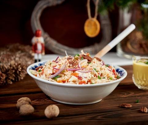 Vianočný kapustový šalát