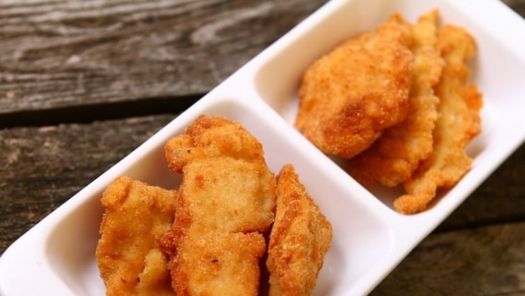 Rántott csirkefalatok