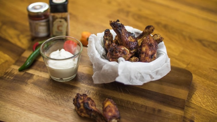 Kuřecí křídla v pikantní marinádě