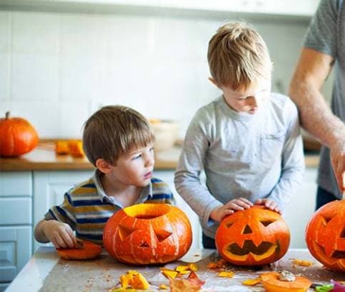Halloweenska tekvica: Vyrobte si ju podľa jednoduchej šablóny