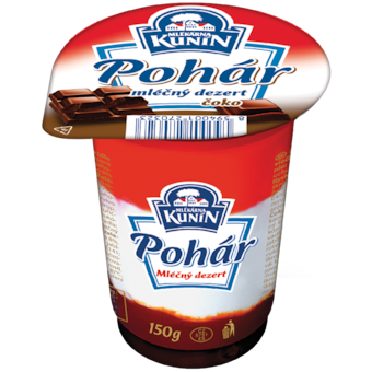 Mlékárna Kunín Pohár Mléčný dezert