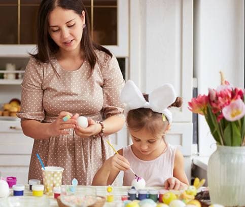 Húsvéti dekoráció házilag: Kreatív ötletek gyerekeknek 