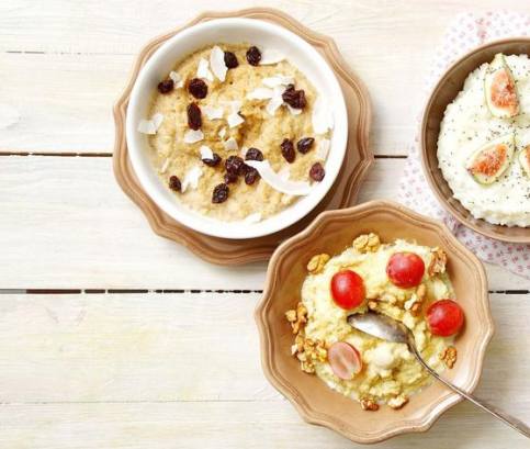 Pohanková špaldová a rýžová kaše