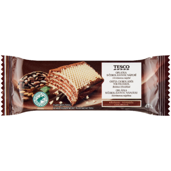 Tesco Oplatka s krémovou náplní