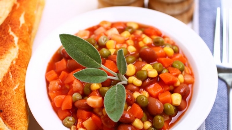 Mexikói babsaláta 2