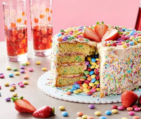 Piňata: Torta s prekvapením na detskú oslavu 