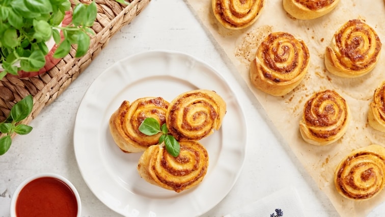 Slané pizza slimáky