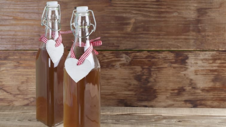 Domácí mátový sirup