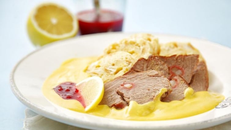 Hovězí svíčková na smetaně