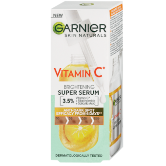 Garnier Skin Naturals Vitamín C Rozjasňující super sérum**