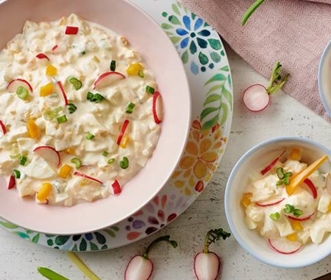 Vajíčkový šalát bez majonézy