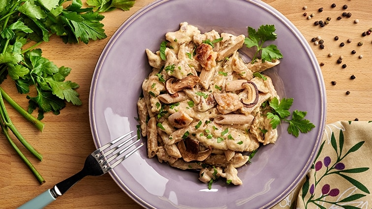 Penne s kuřecím masem