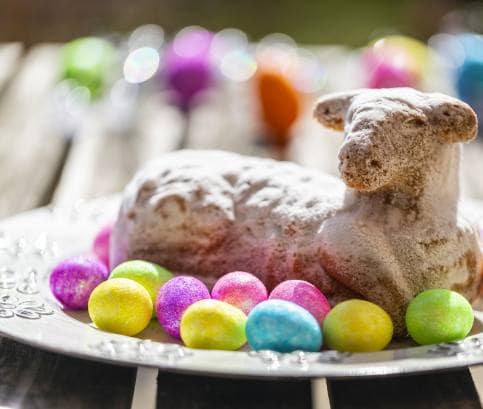 Tradičný veľkonočný baranček