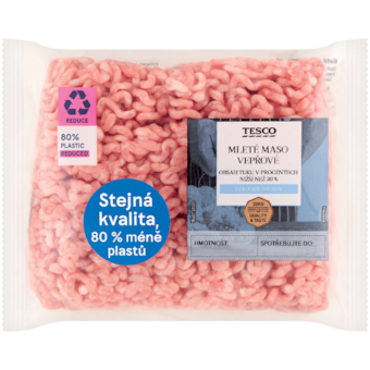 Tesco Mleté maso z vepřové plece