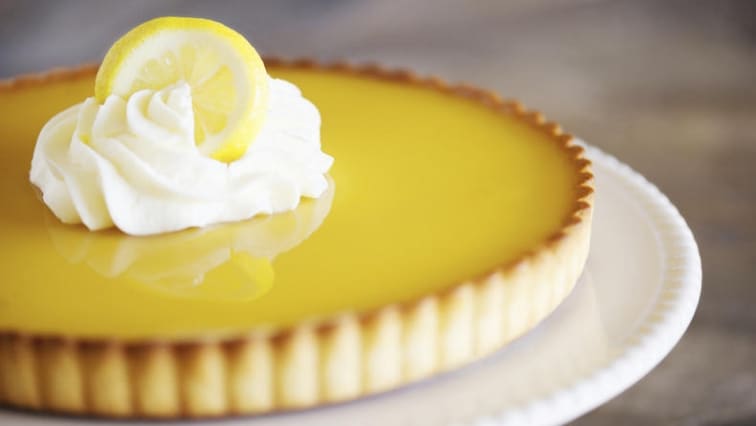 Citronový koláč bez přidaného cukru