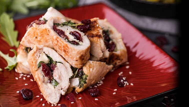 Plnené kuracie kapsy