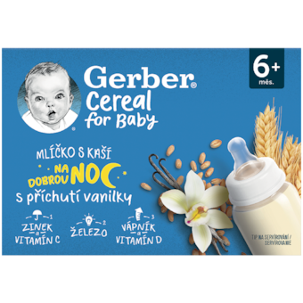 Gerber Mlíčko s kaší