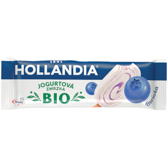 Hollandia Bio jogurtová zmrzka borůvka