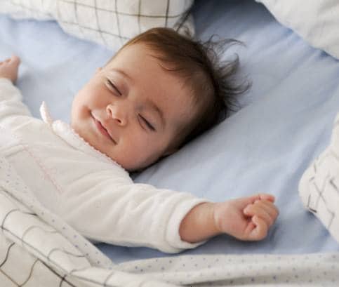 A babák különböző alvástípusai és szintjei