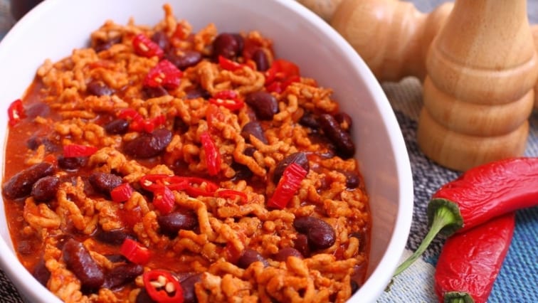 Chilis bab köményesen