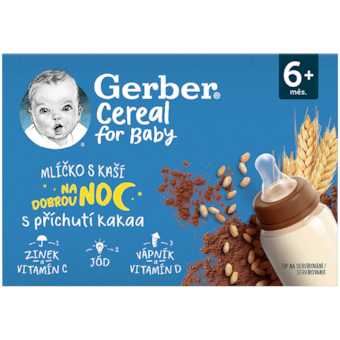 Gerber Mlíčko s kaší