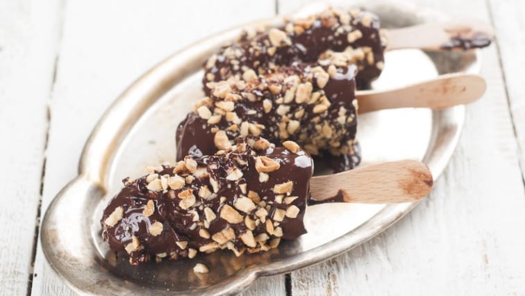 Banán v čokoládě pro děti