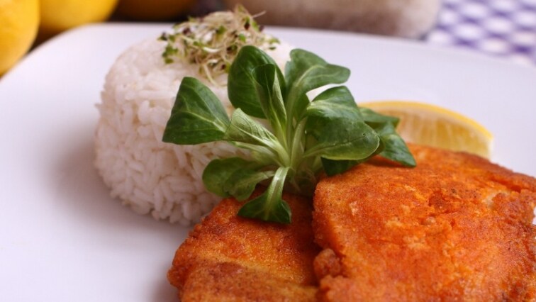 Sült harcsa szeletek