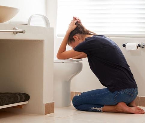 Ranní nevolnosti mohou trvat celý den