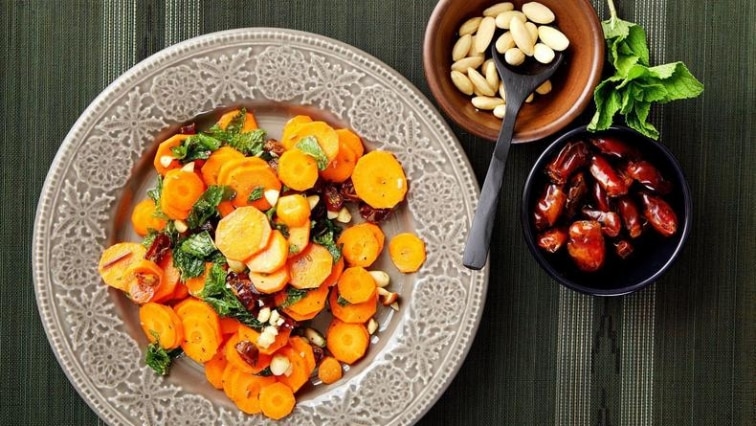 Marocký mrkvový salát