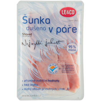 Le & Co Shaved Šunka dušená v páře nejvyšší jakosti