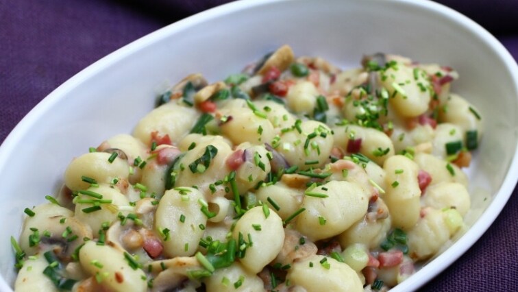 Gombás gnocchi