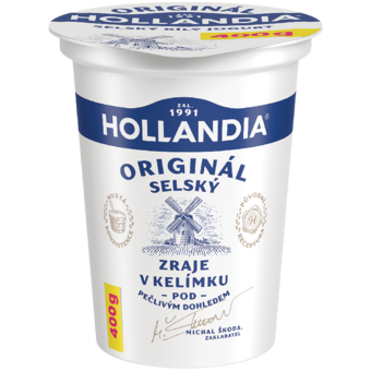 Hollandia Selský jogurt bílý s kulturou BiFi