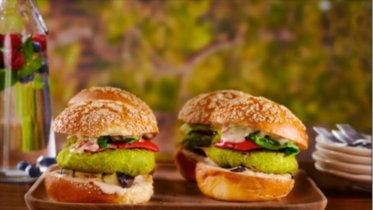 Vegetariánsky monster burger