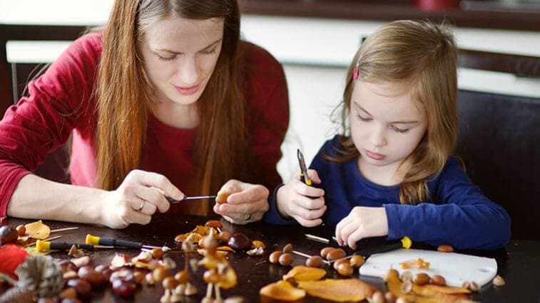 Gaštany – zábava pre deti, pochúťka pre dospelých