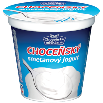 Choceňská mlékárna Choceňský smetanový jogurt bílý