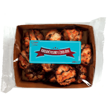 L'Chefs Pastry Kokosové pusinky s čokoládou