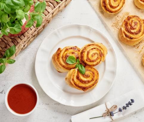 Slané pizza slimáky