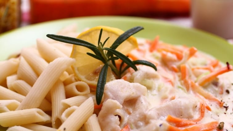 Tejszínes csirkemell