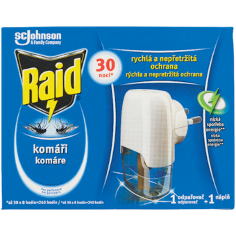 Raid Elektrický insekticid s tekutou náplní