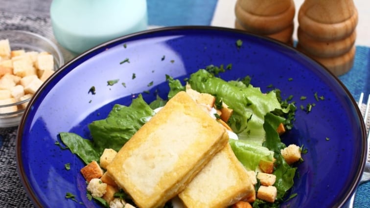 Grillezett kecskesajt