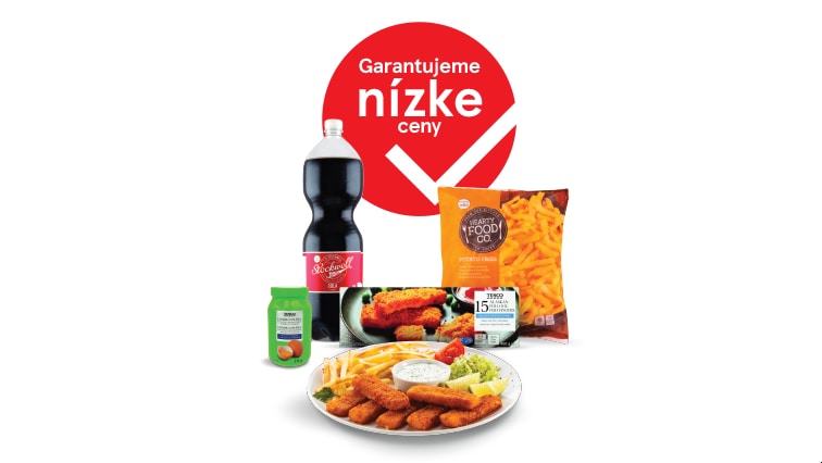 Rybie prsty s hranolčekmi pre štyroch