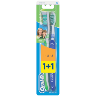 Oral-B 1 2 3-Effect Fresh Zubní kartáček