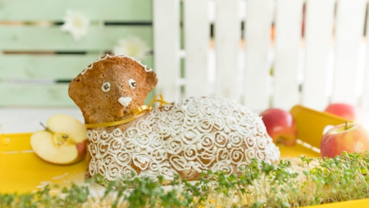 Jablečný beránek (hrnkový)