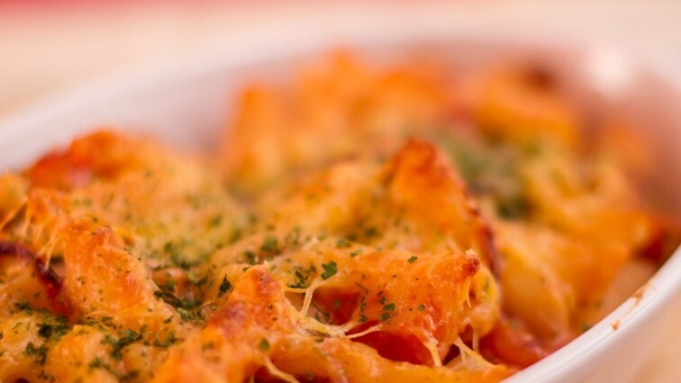 Rakott tészta hússal