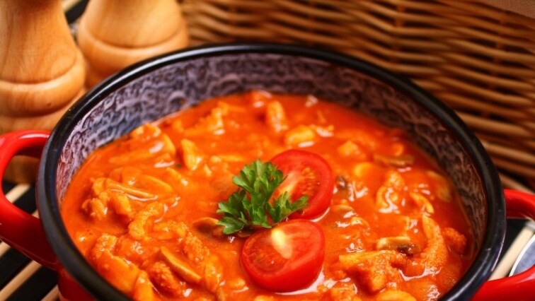 Gombás pacalpörkölt