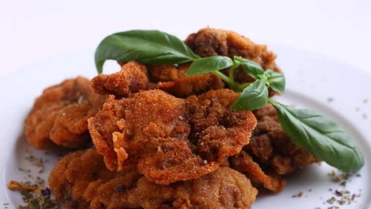 Fűszeres rántott csirkemáj