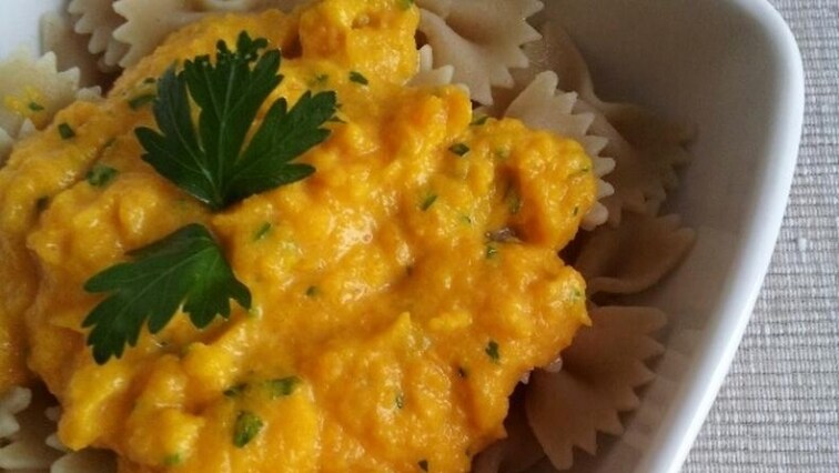 Dýňová omáčka na těstoviny