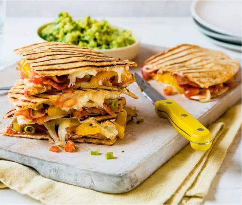 BBQ csirkés quesadilla