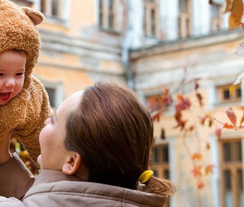A csecsemő  őszi öltöztetésének alapelvei